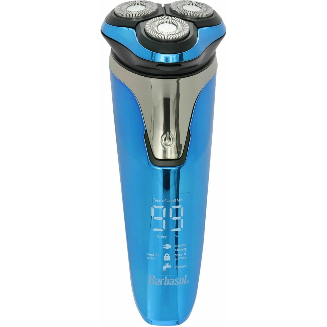 Barbasol Shaver Foil With Pop- Up Trimmr Rechargeable Wet/Dry