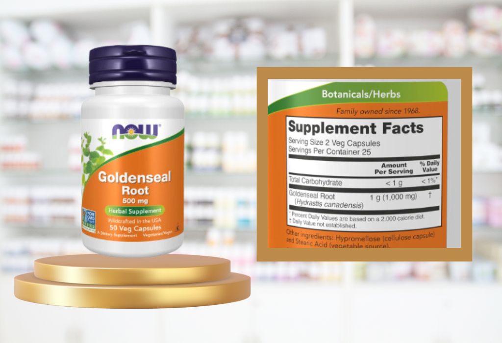 NWY GOLDENSEAL ROOT CP 570MG 50