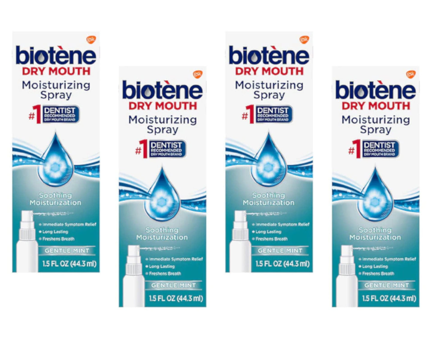 BIOTENE DRY MOUTH GENTLE MNT T/P 4.3OZ