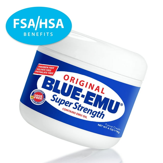 SUPER STRNGTH BLUE EMU GEL 4 OZ
