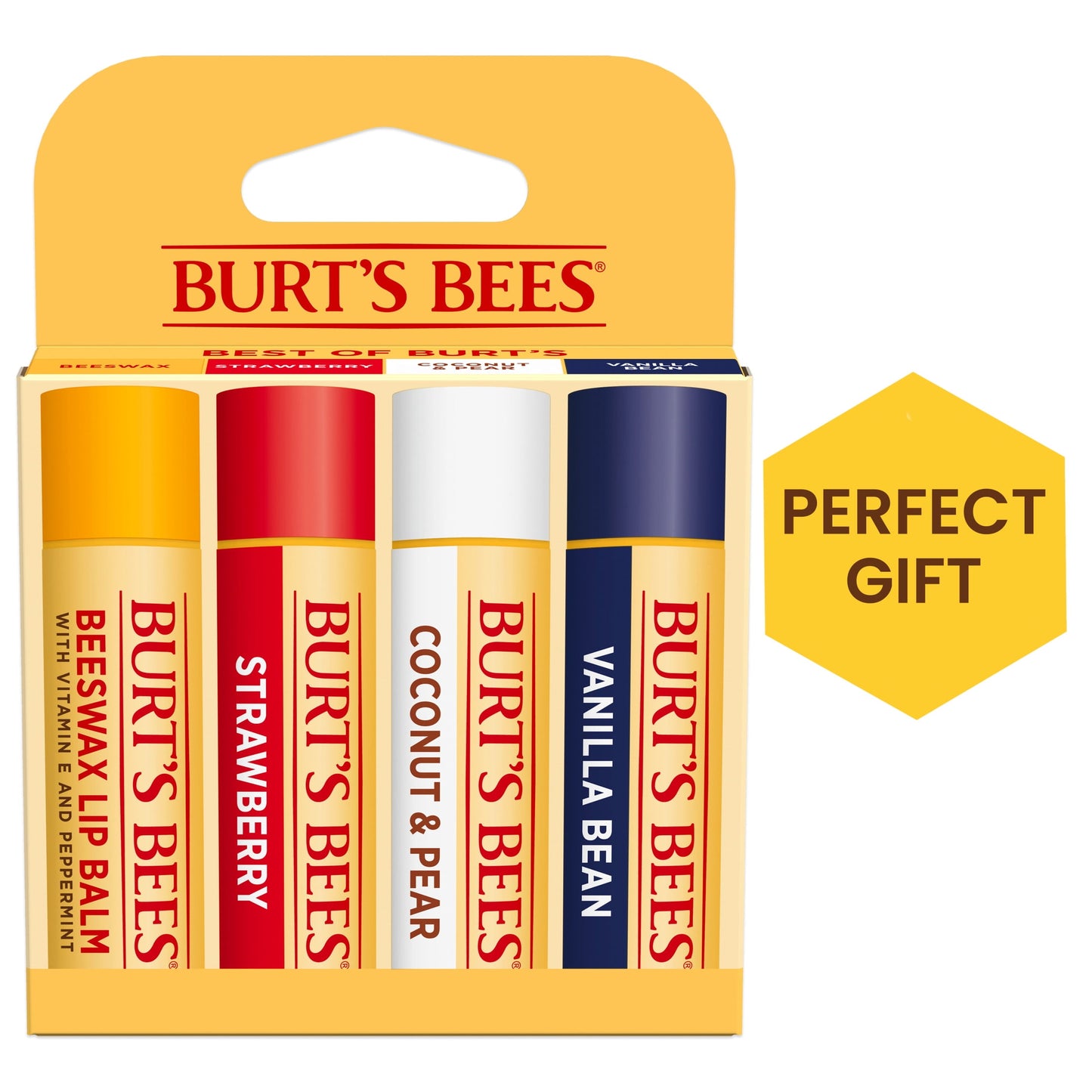 Burt's Bees Moisturizing Lip Balm - Beeswax, Carded
