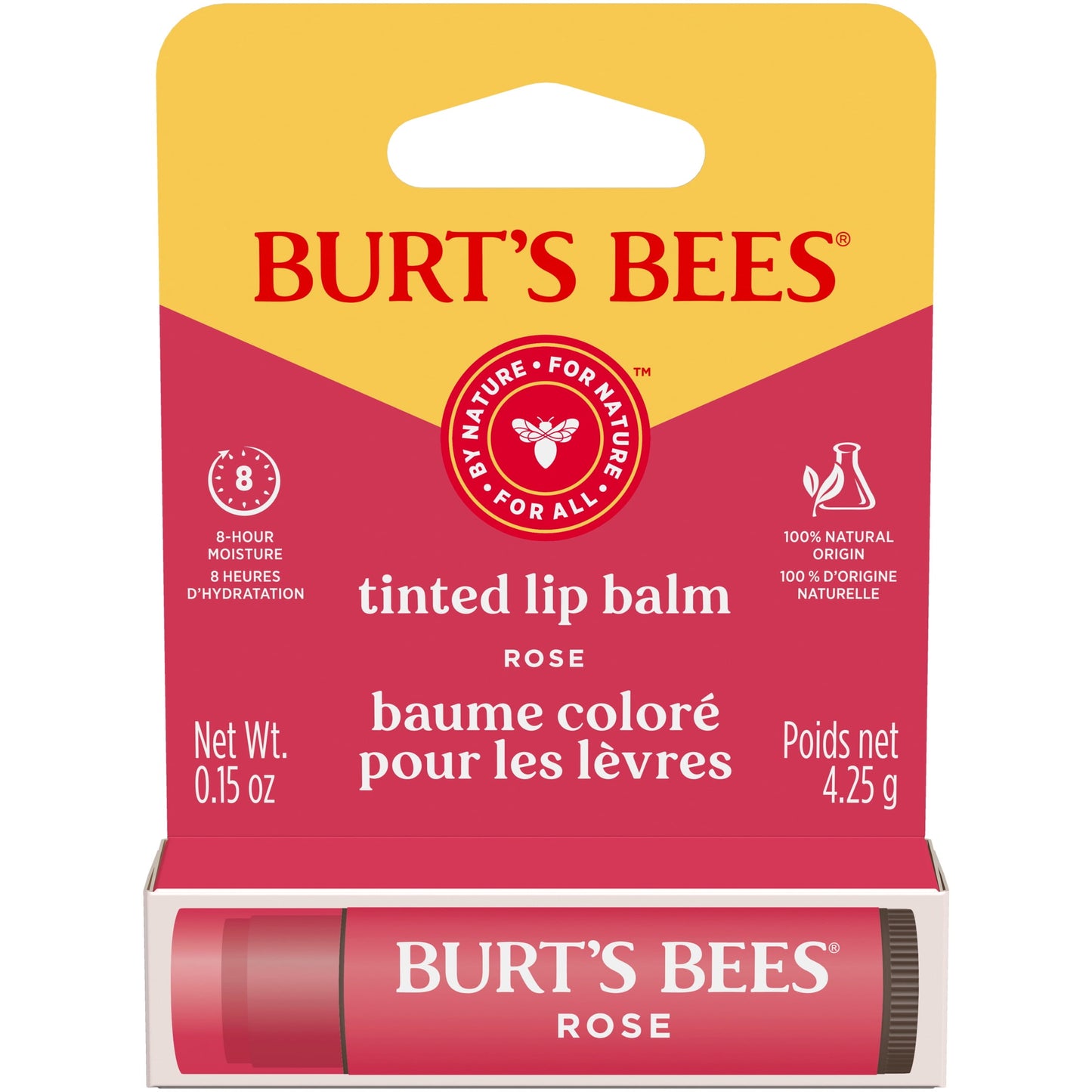 Burt's Bees Tinted Lip Balm - Rose