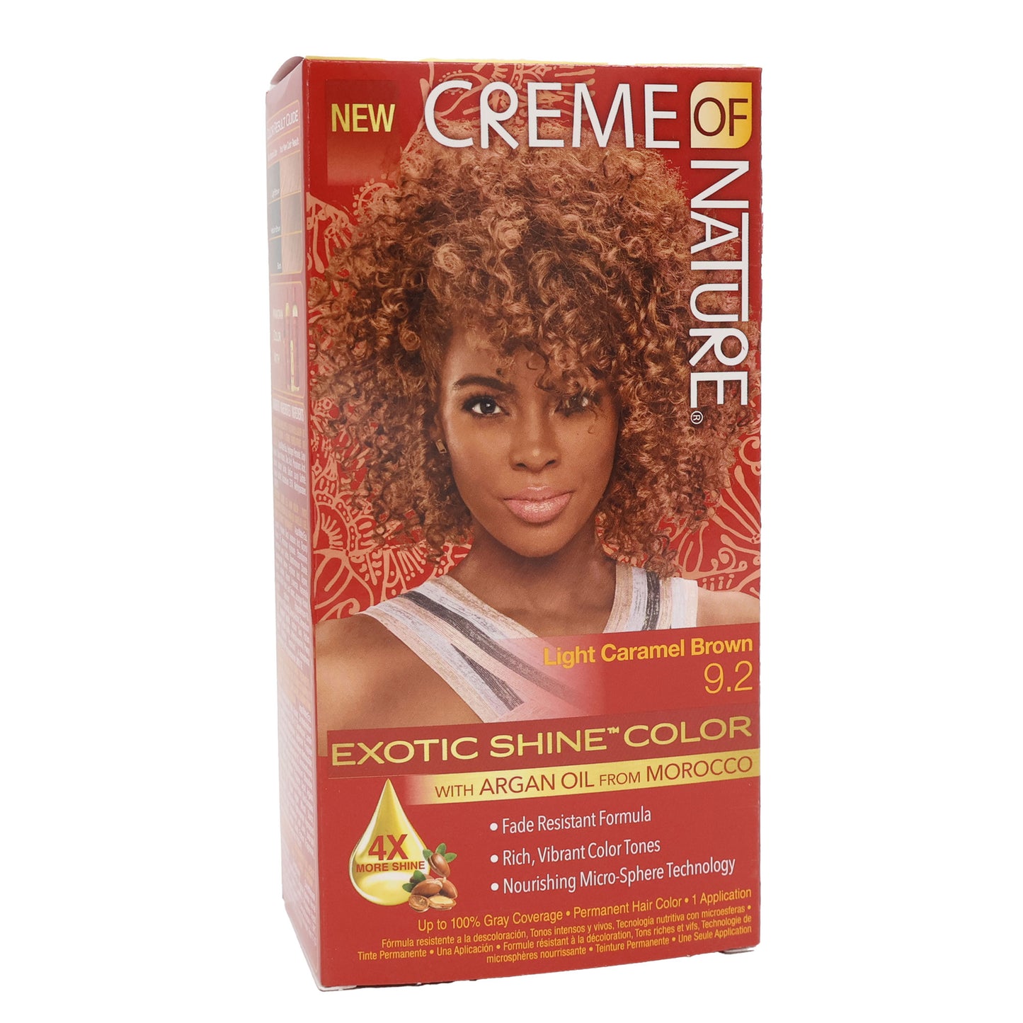Creme Of Nature Color #9.2 Light Caramel Brown Extc Shine