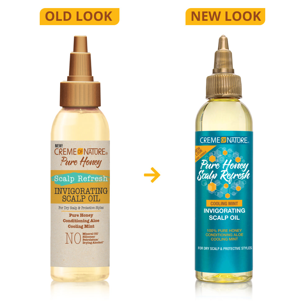 Creme Of Nature Pure Honey Invigorating Scalp Oil 4oz
