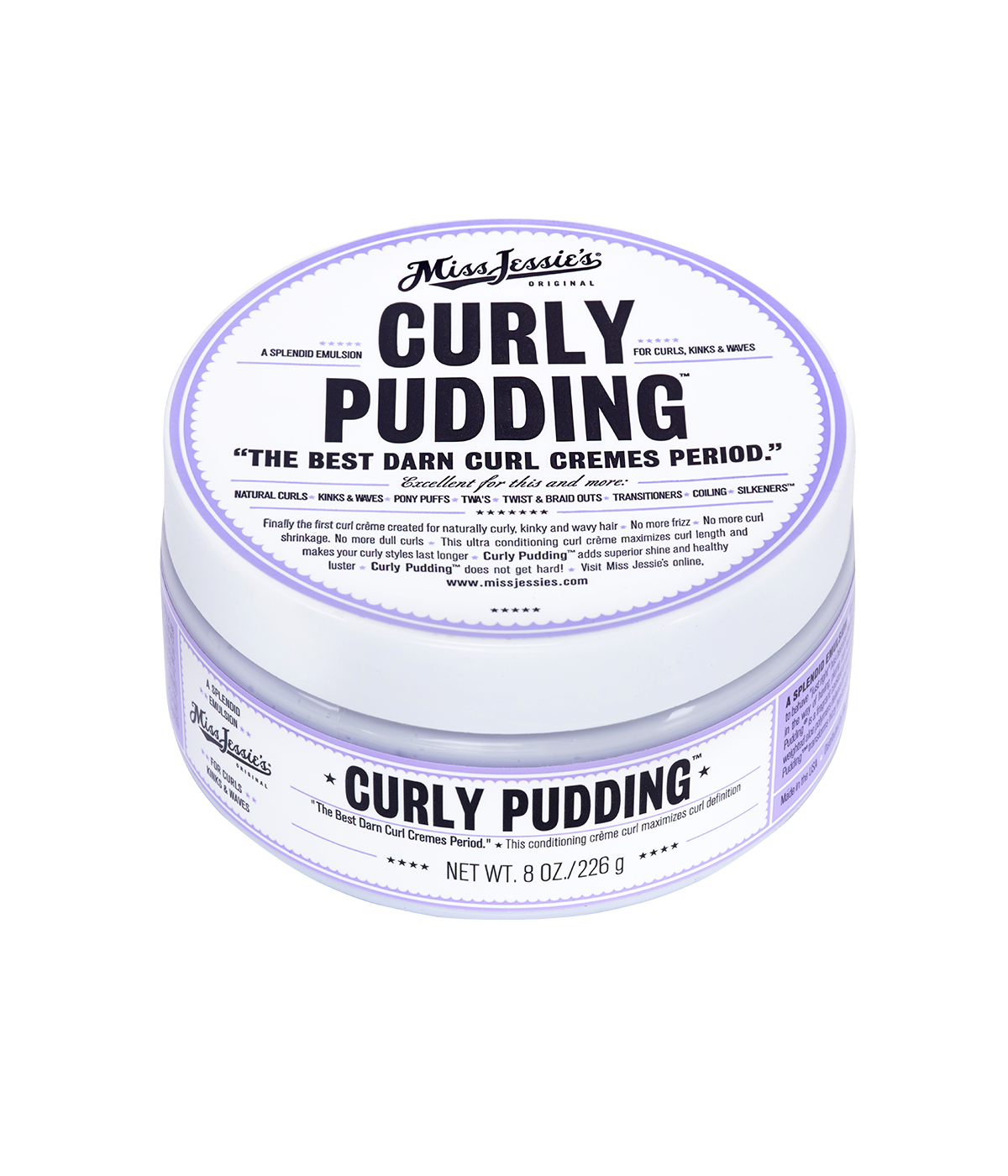 MJ CURLY PUDDING CREAM 8.5Z