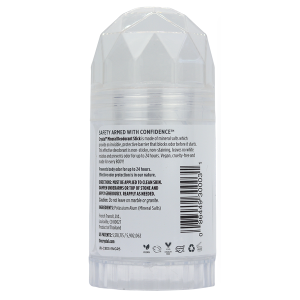 CRYSTAL DEO STICK UNSCNTD 4.25OZ