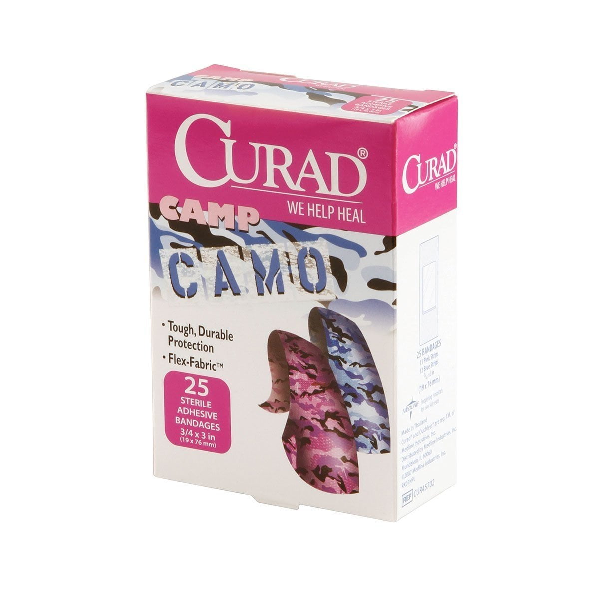 CURAD BANDAGE KIDS CAMP CAMO GR 1SZ 25CT