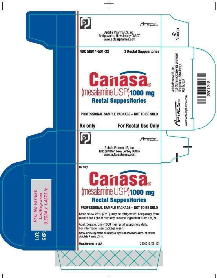 MESALAMINE SU 1000MG 30 RECTAL