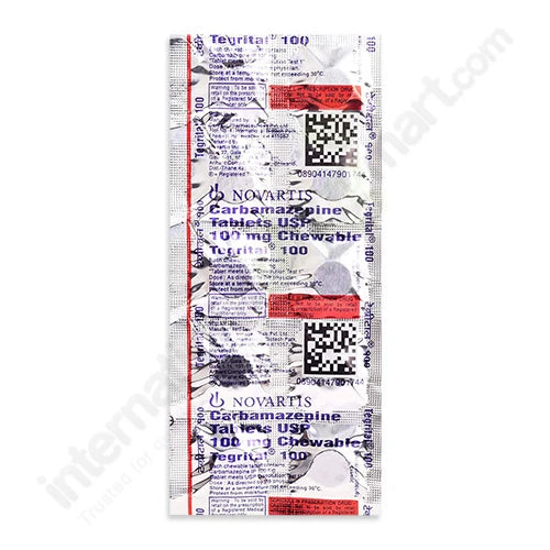 CARBAMAZEPINE CW 100MG 100