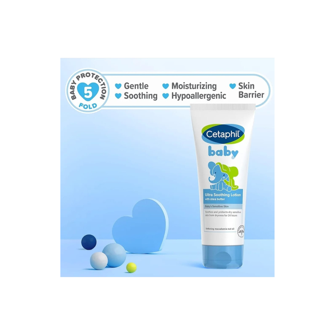 Cetaphil Baby Lotion Ultra Soothing With Shea Butter 8oz