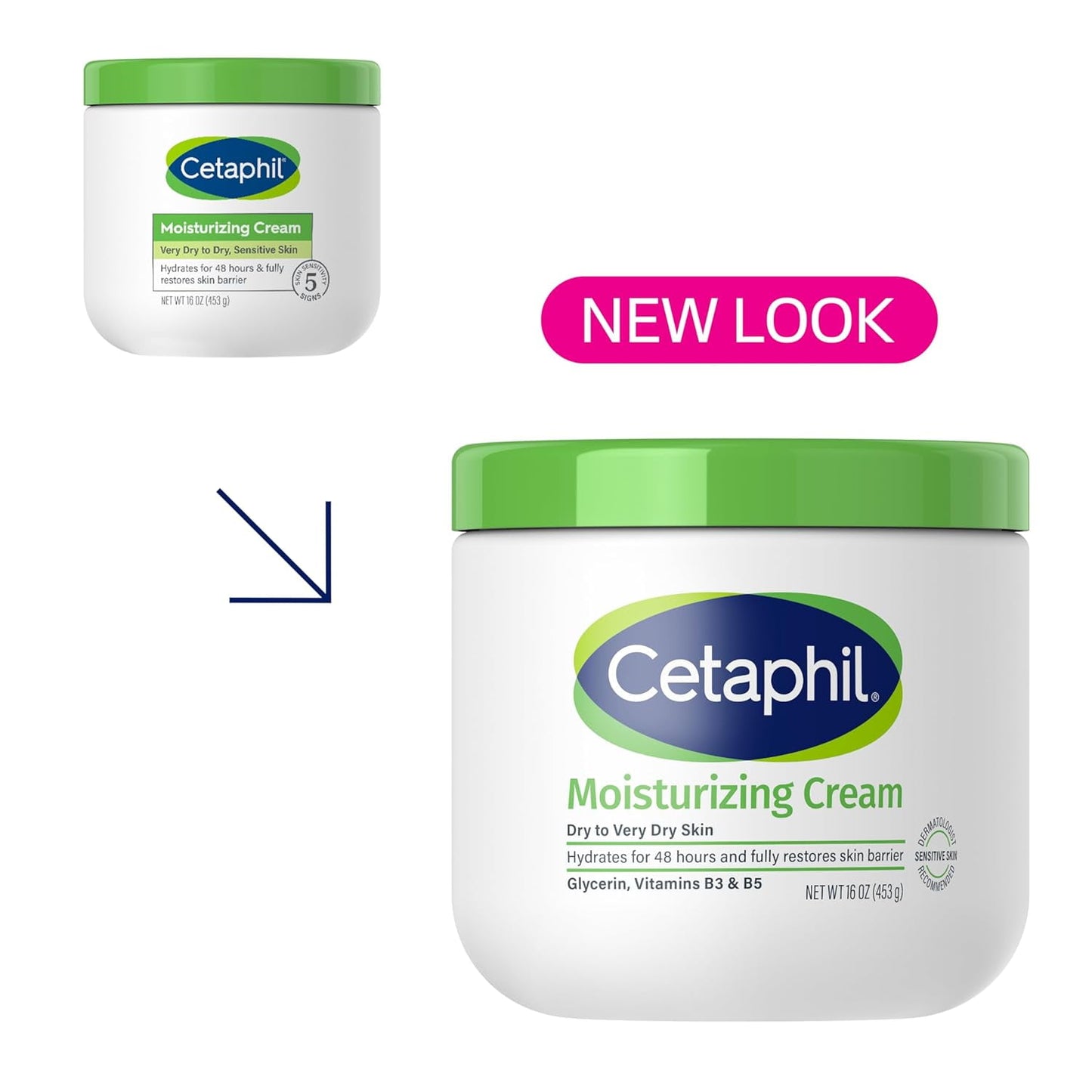 CETAPHIL MOIST CRM VERY DRY SENS 16OZ