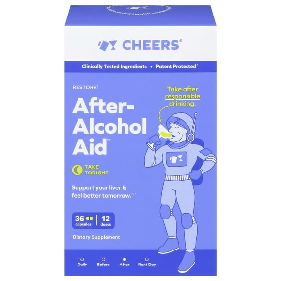 CHEERS AFTER ALCOHOL AID,RESTORE