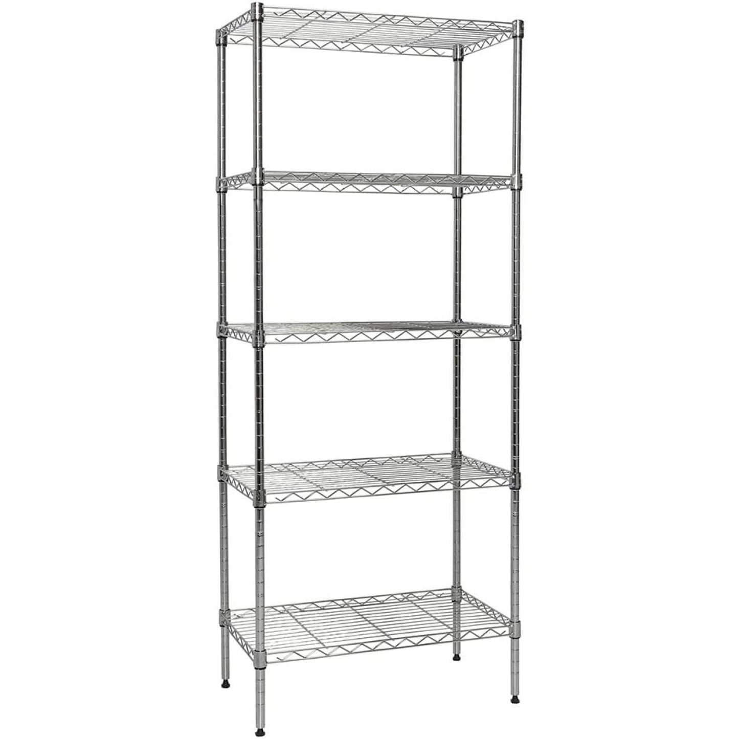 WIRE SHELF 18"X60" CHROME 2 CT DS