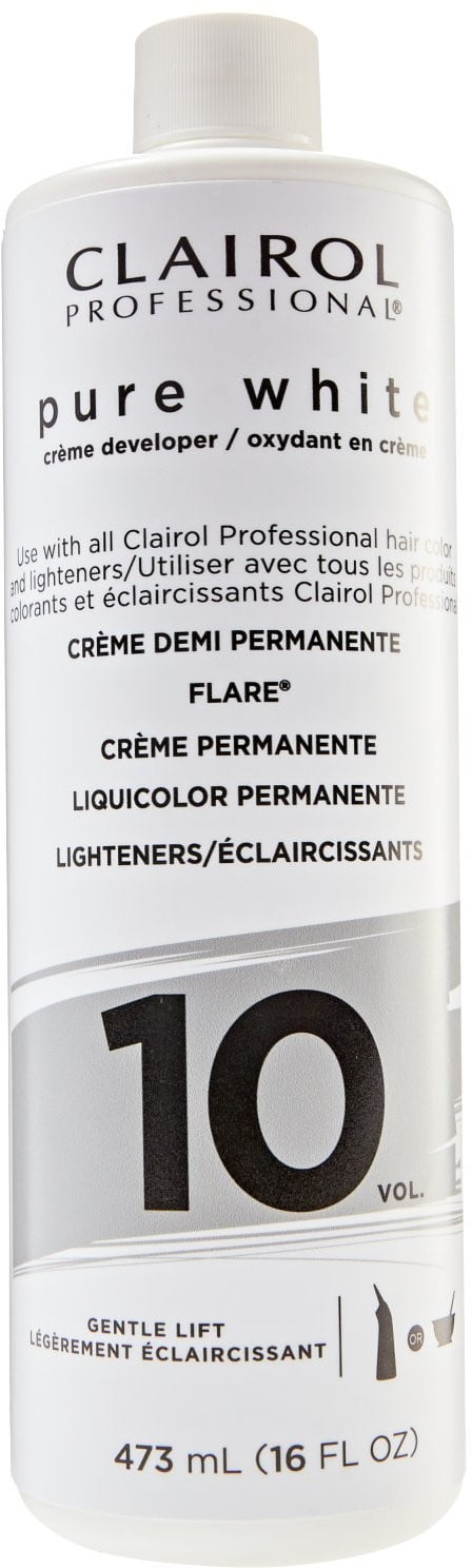 CLAIROL PURE WHT CRM 40VOL 16Z