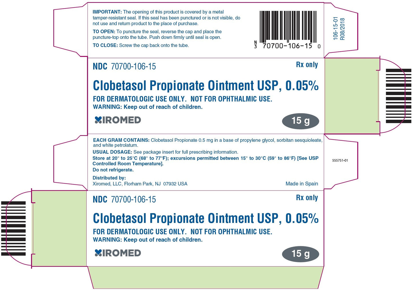 CLOBETASOL-E FM 0.05% 50GM