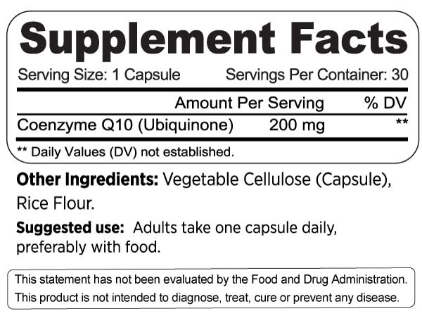 COENZYME Q-10 30 MG SGC 30