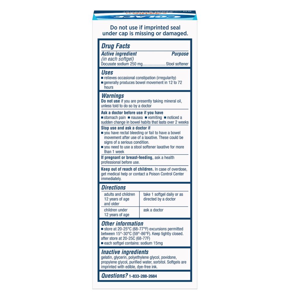 COLACE CP 100MG 60