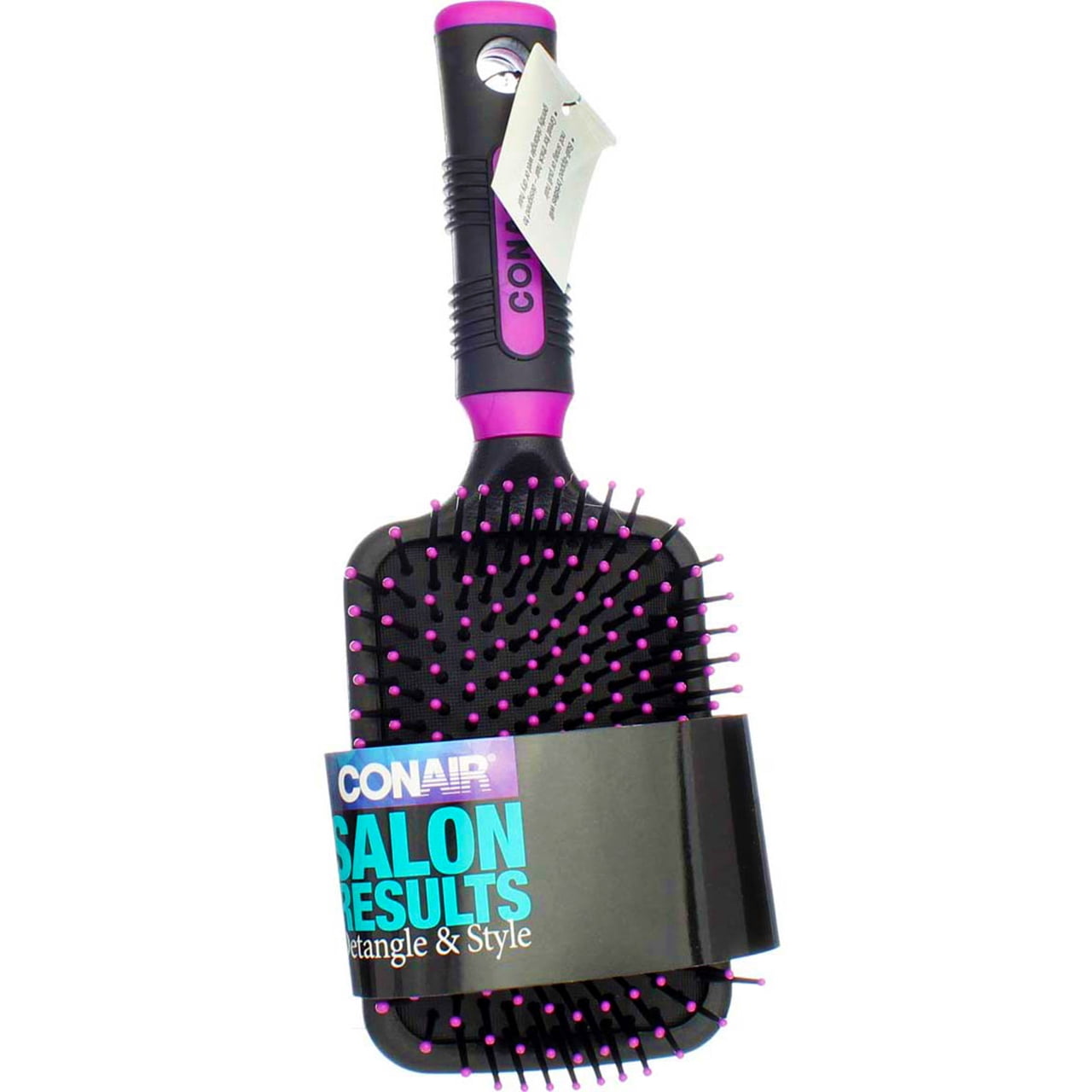 CONAIR Professional Salon Result Cushion Base Paddle Brush - Assorted