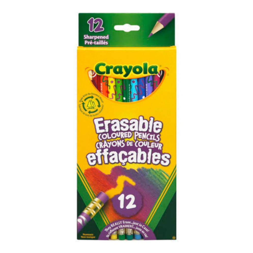 Crayola Erasable Colored Pencils, 10 count