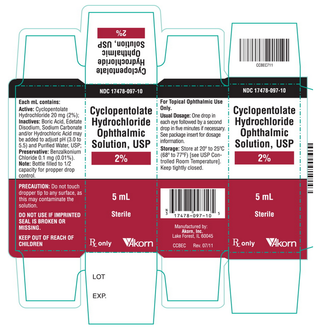 CYCLOPENTOLATE DR 1% 15ML OPTH
