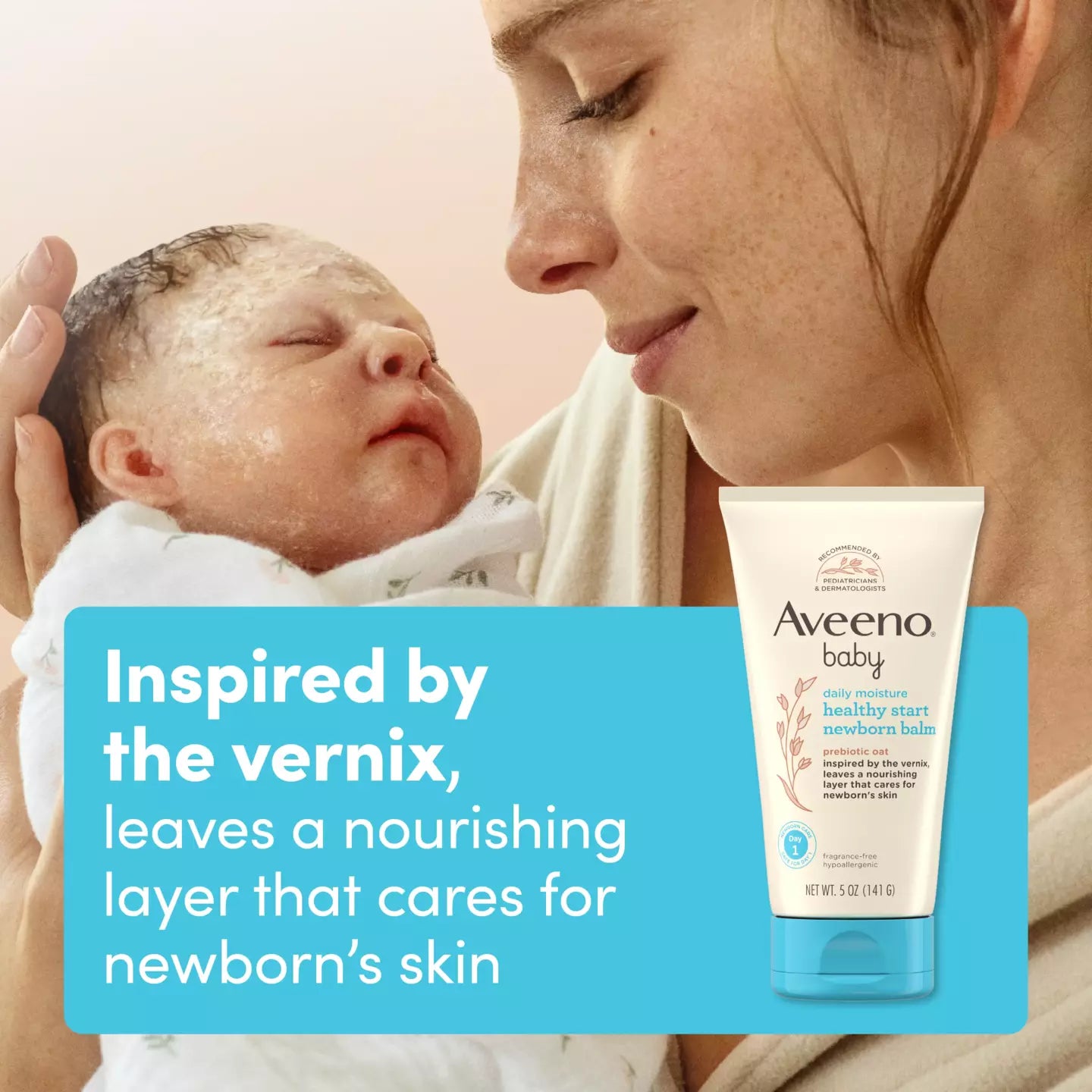 Aveeno Baby Healthy Start Newborn Balm Daily Moist 5oz