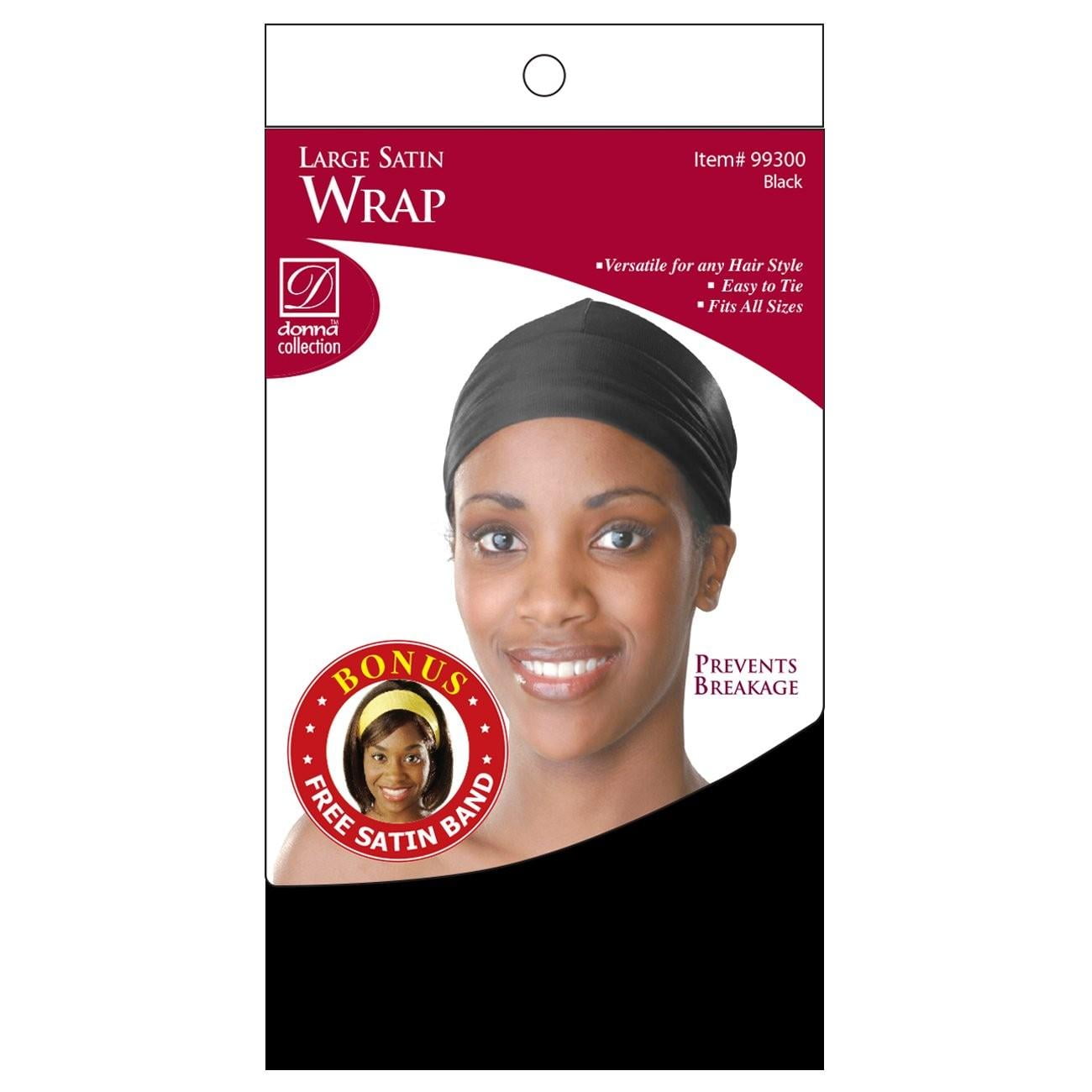 DONNA MAGIC LONG WRAP BLACK