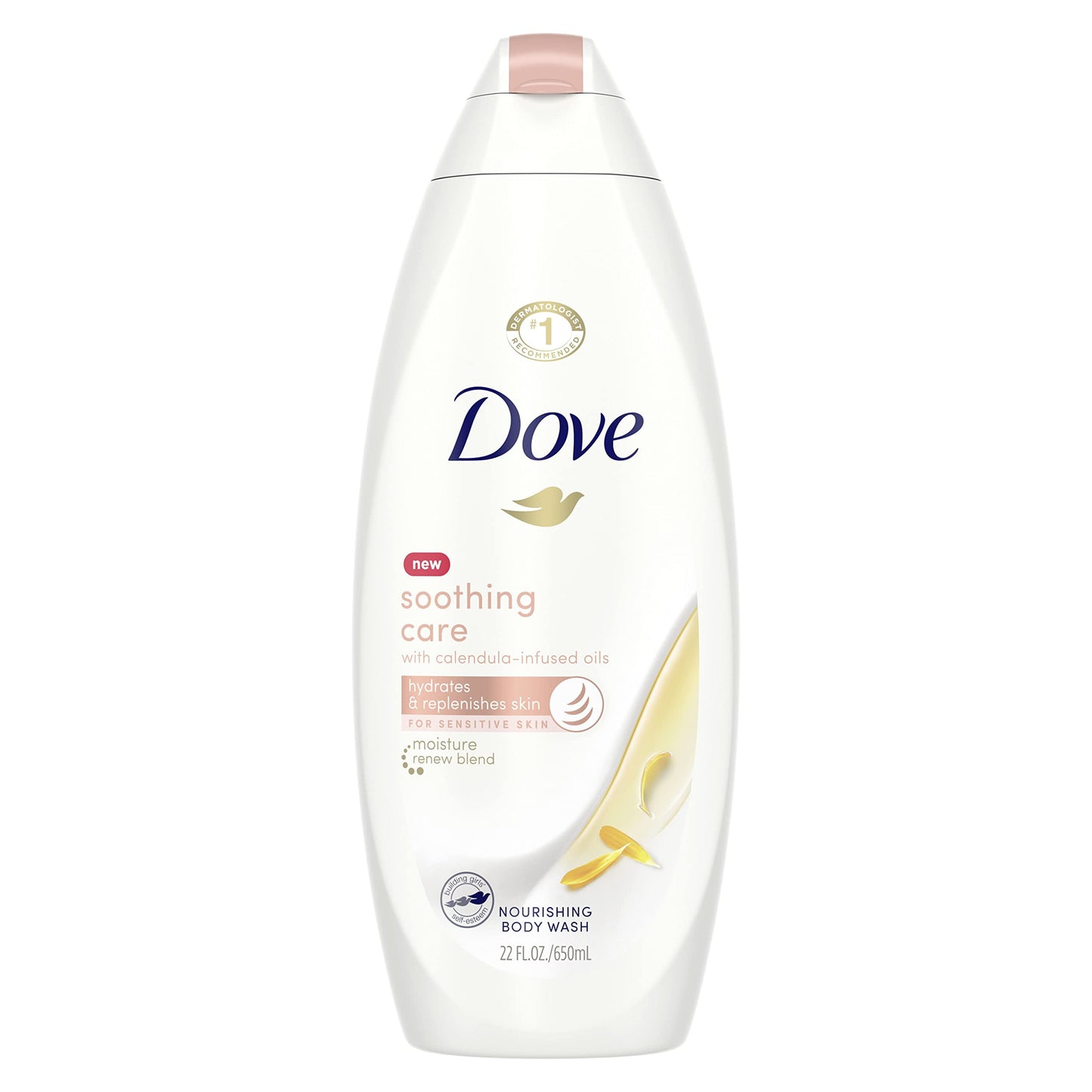 DOVE BODY WASH SOOTHING CARE20Z