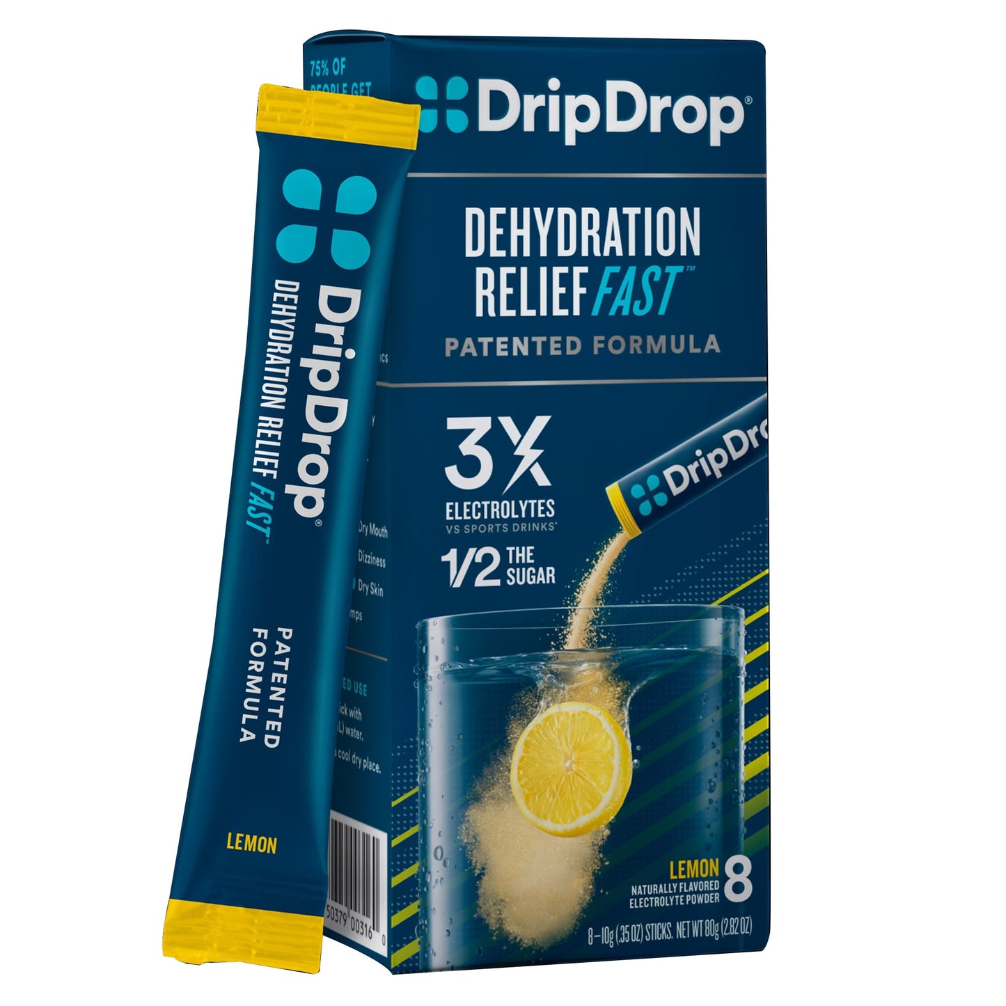 DRIPDROP PK 8X10GM LMN/LM