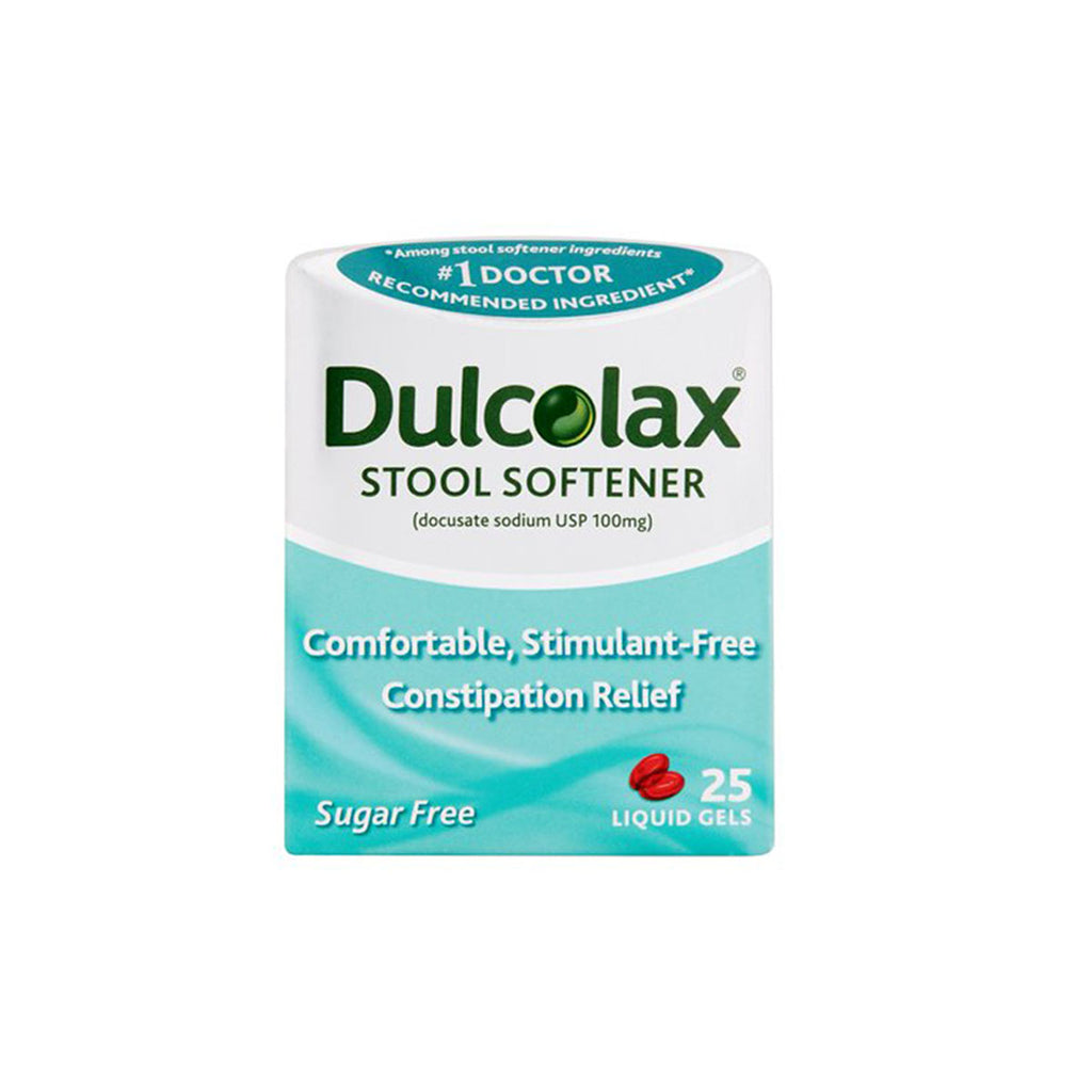 DULCOLAX STOOL SOFTENER LIQUIGEL 25CT