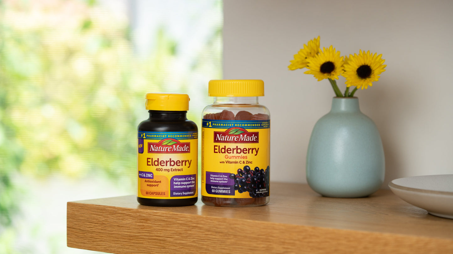 ELDERBERRY 500MG CAP 60CT NATURE'S BLEND
