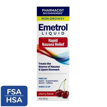 NAUSEA CONTROL LIQUID CHERRY 4OZ