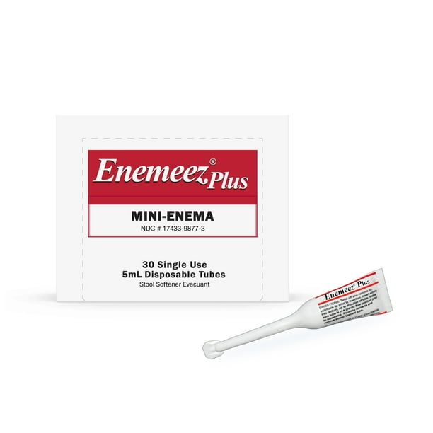 ENEMEEZ PLUS MINI ENEMA SNGL TUBE 30X5ML