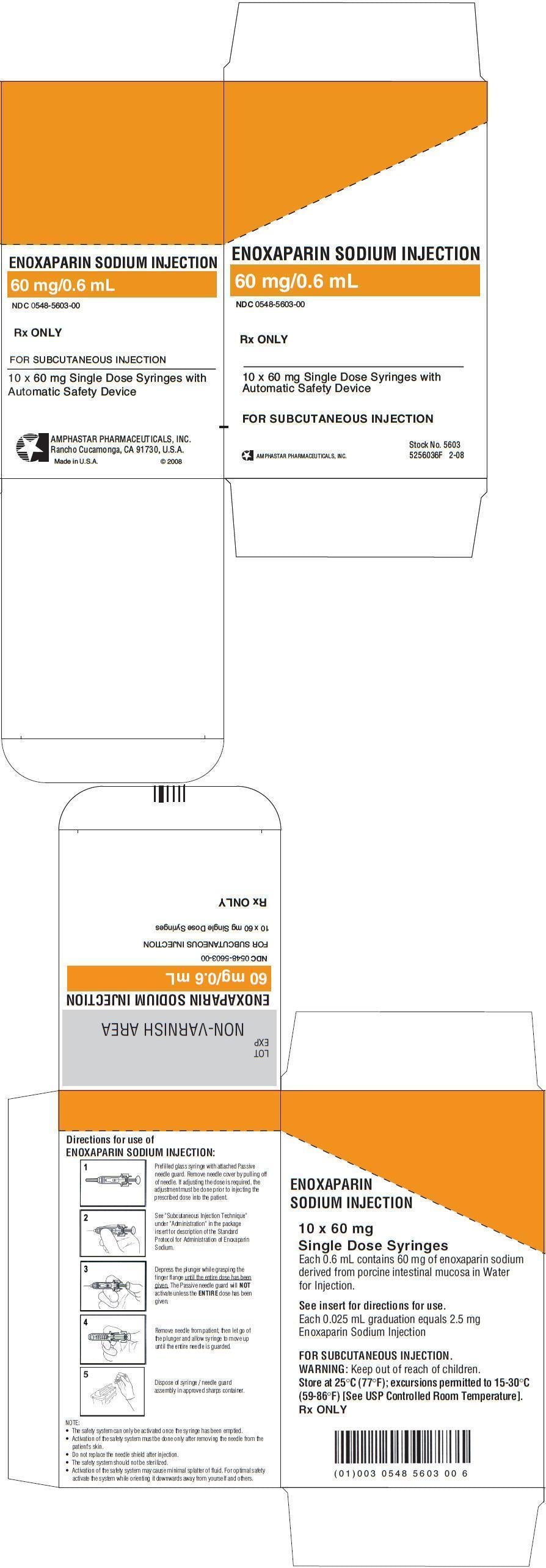 ENOXAPARIN SY 150MG/ML10X1ML