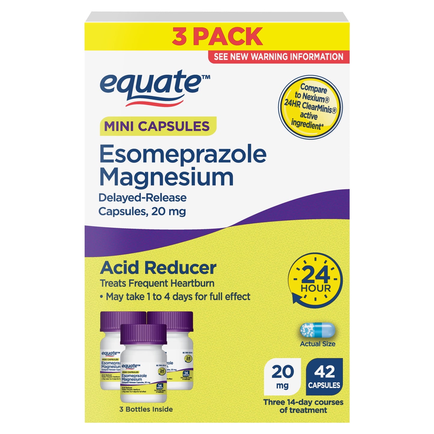GNP ESOMEPRAZOLE MAG 20 MG DR CAP 42