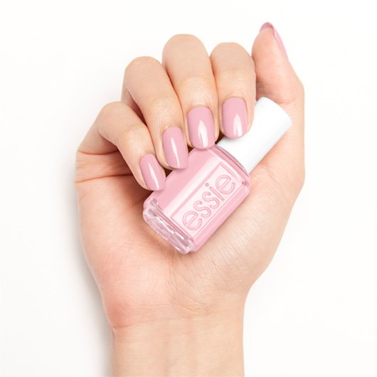 essie salon-quality nail polish, vegan, muted pink, Air Spun Fun, 0.46 fl oz