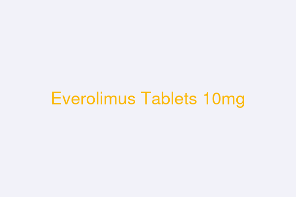 EVEROLIMUS TB 1MG 6X10 BPK