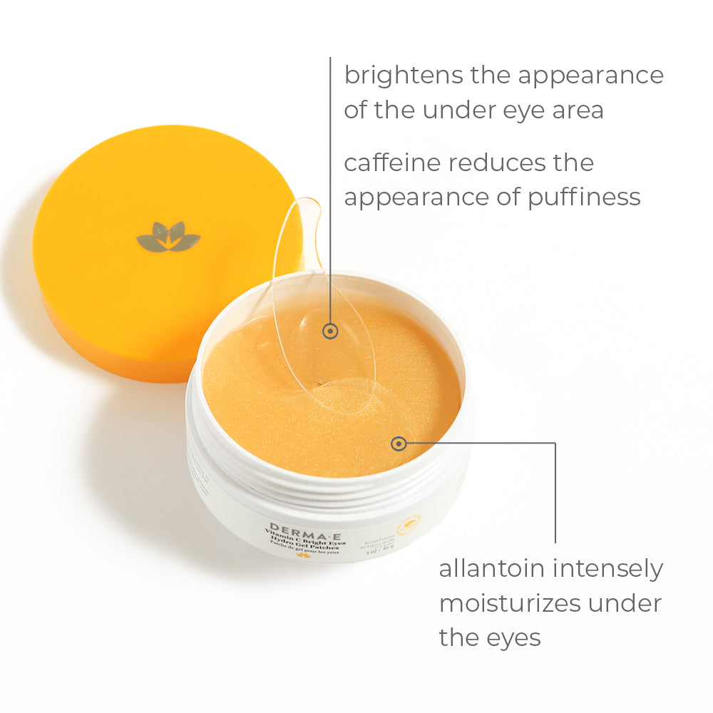 DERMA E VIT C BRGHT EYES GEL PTCH
