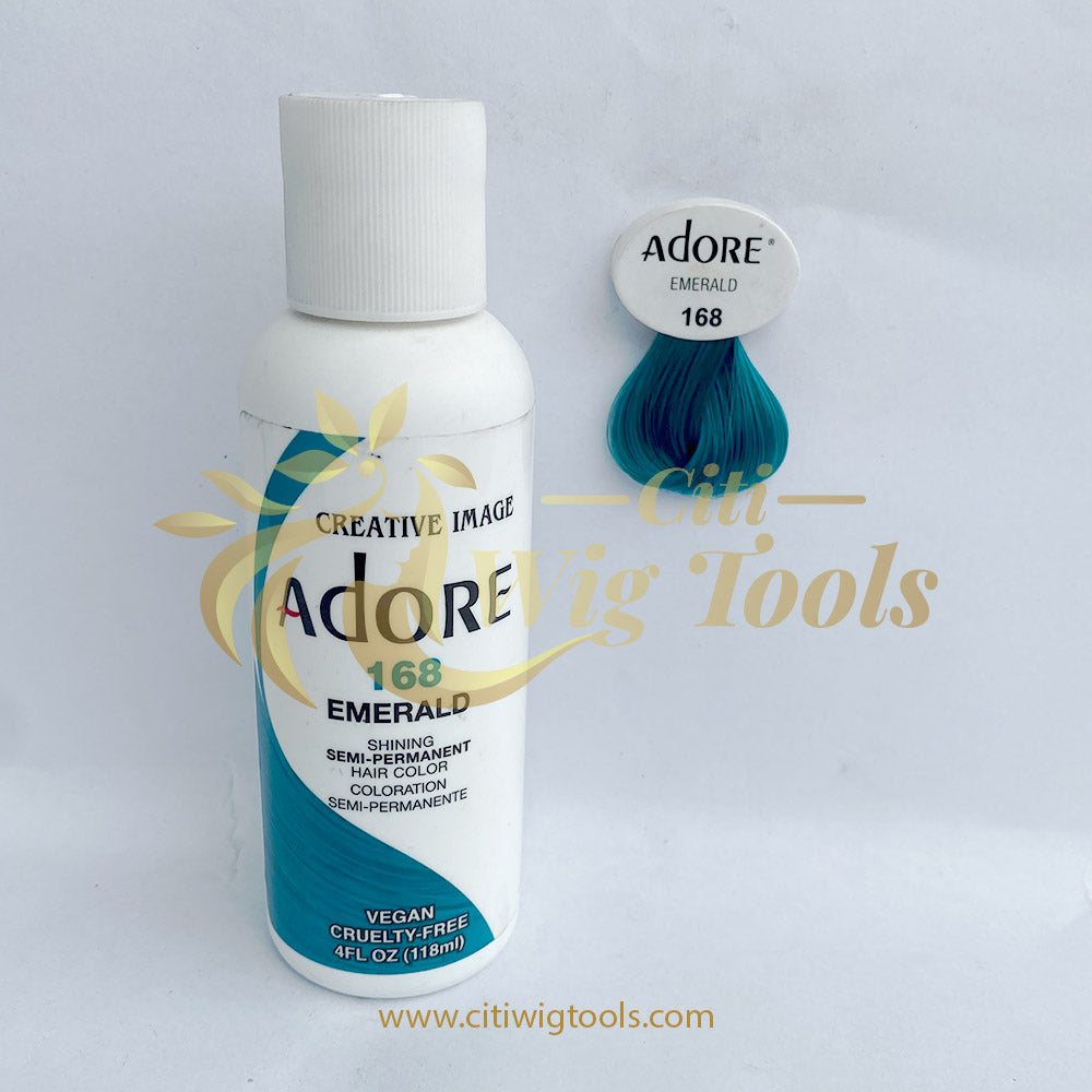 Adore Semi-Permanent Haircolor #168 Emerald 4oz