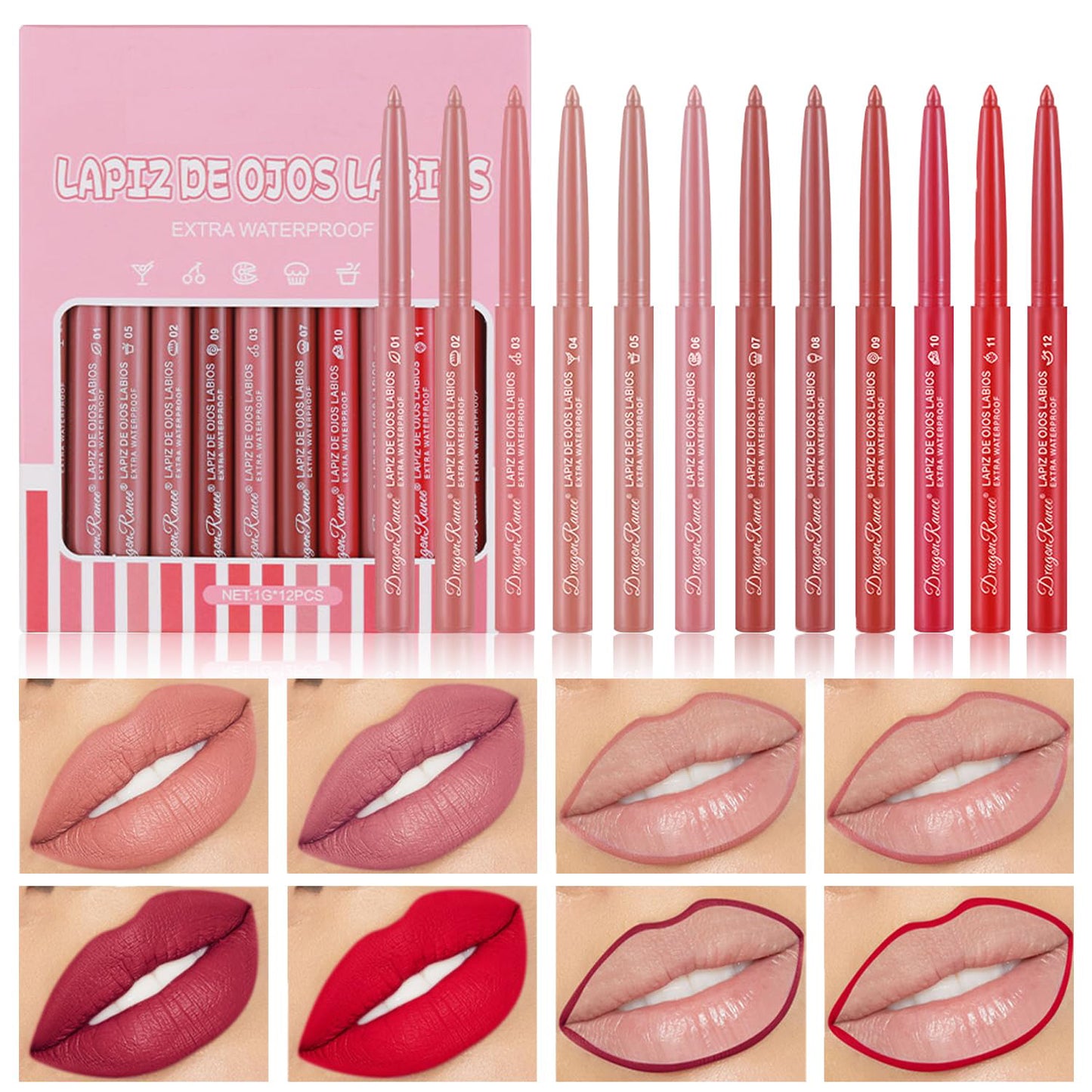L.A. Colors Pout Chaser Lipstick - Jelly Much
