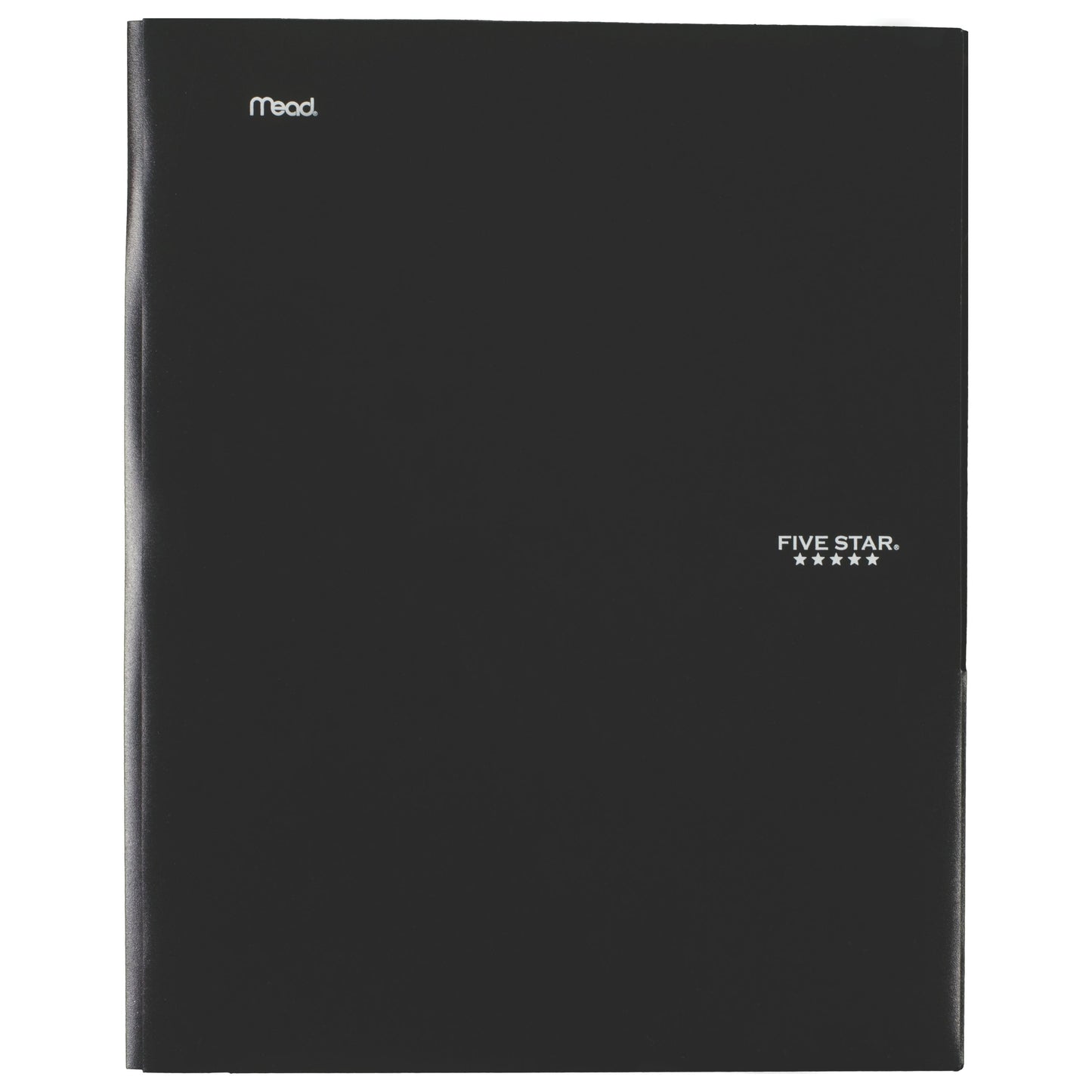 Five Star Stay-Put Plastic and Prong Folder, Assorted Colors