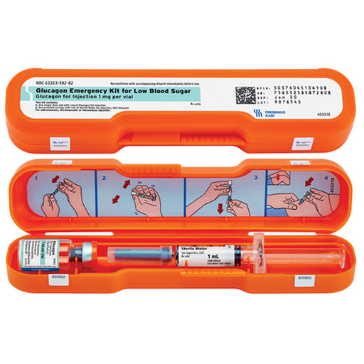 GLUCAGON EMERGENCY KT 1MG 1ML
