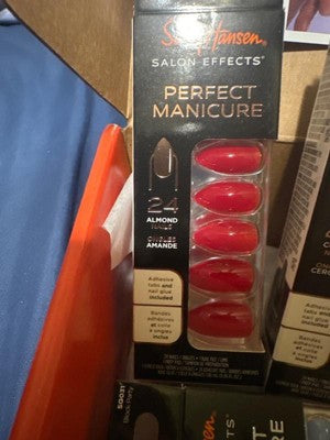 Sally Hansen Salon Effects Perfect Manicure Nails Kit - Block Party, 24ct
