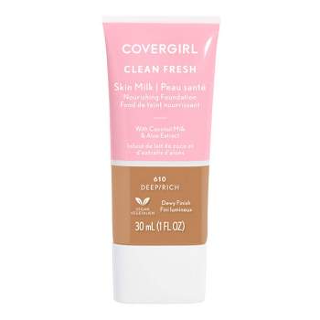 COVERGIRL Clean Fresh Skin Milk Foundation Dewy Finish - 600 Rich