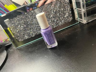 essie expressie quick dry nail polish, vegan, power moves, purple, choreo queen, 0.33 fl oz