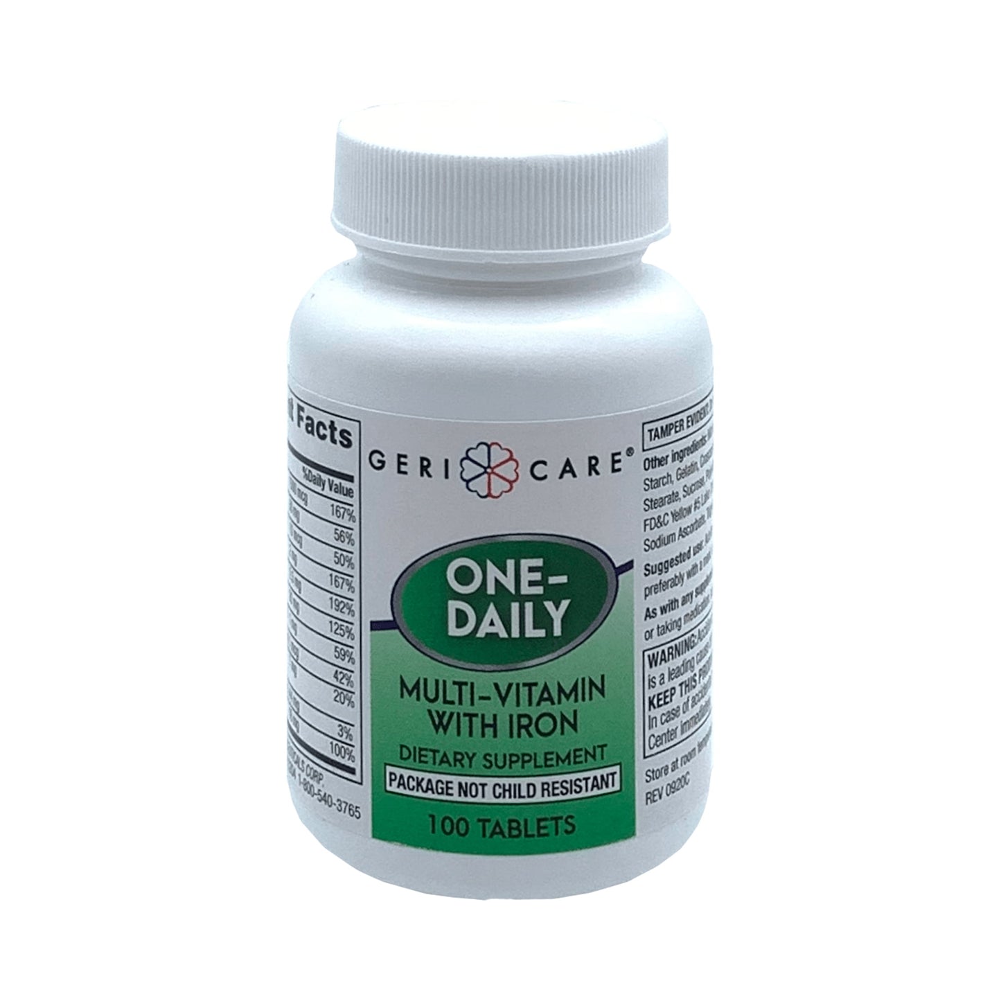 MULTIVIT W/MINERAL TABLET 100CT GERI