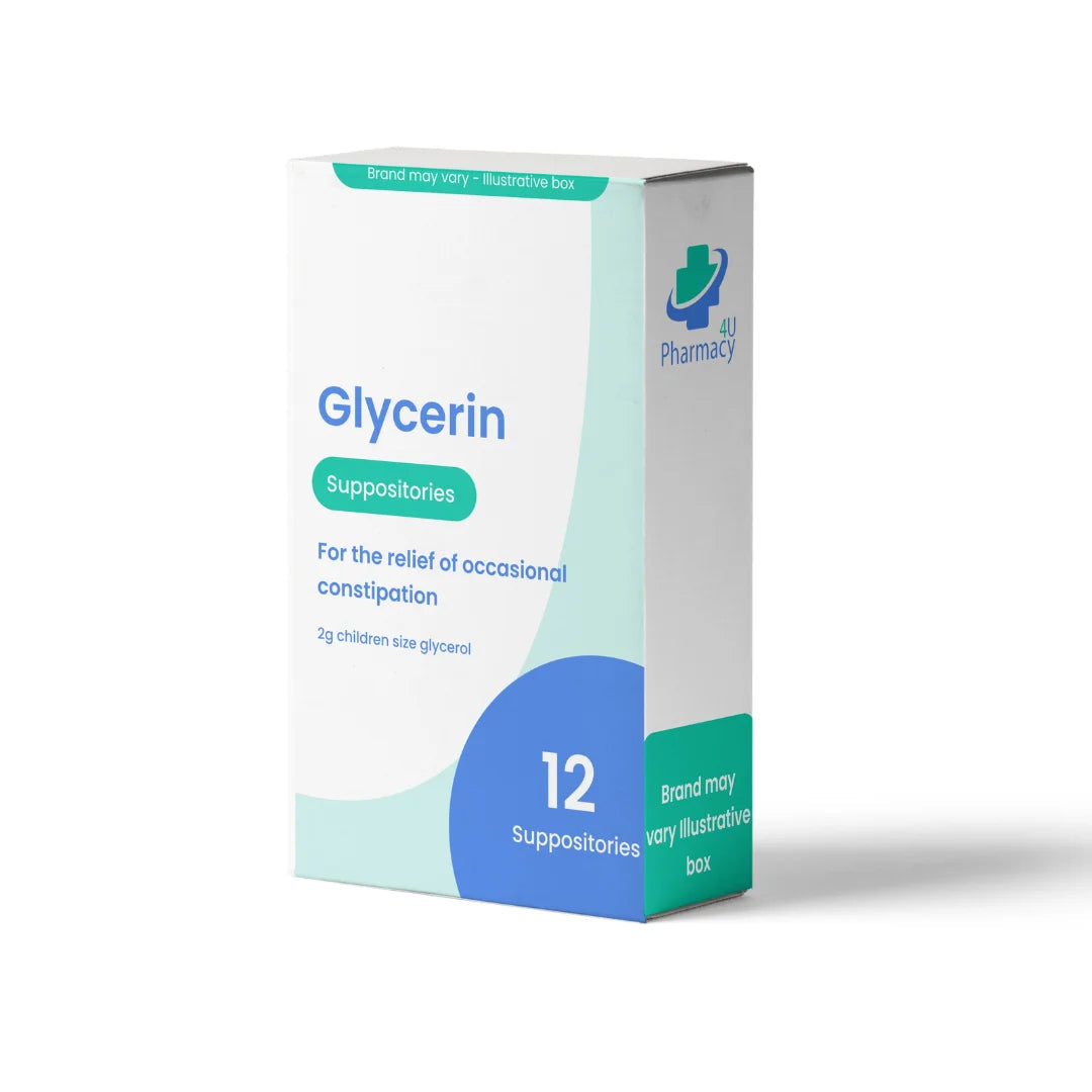 CHILDRENS GLYCERIN 1.2 GM SUP 12(2X6) BP