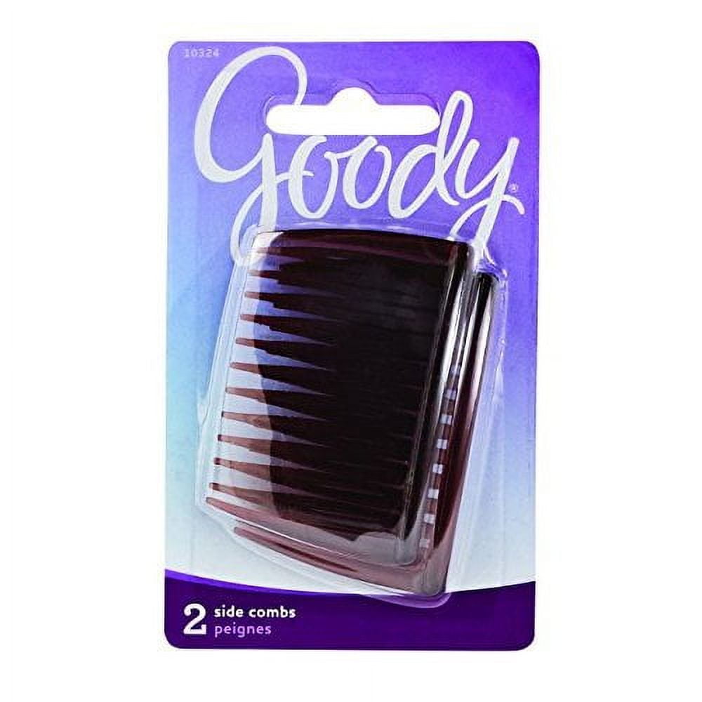 Goody Classics Side Comb - Mock Tortoise, 2 count