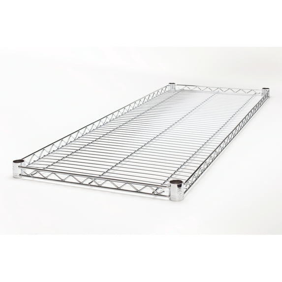 WIRE SHELF 18"X48" GALV STEEL 2 CT DS