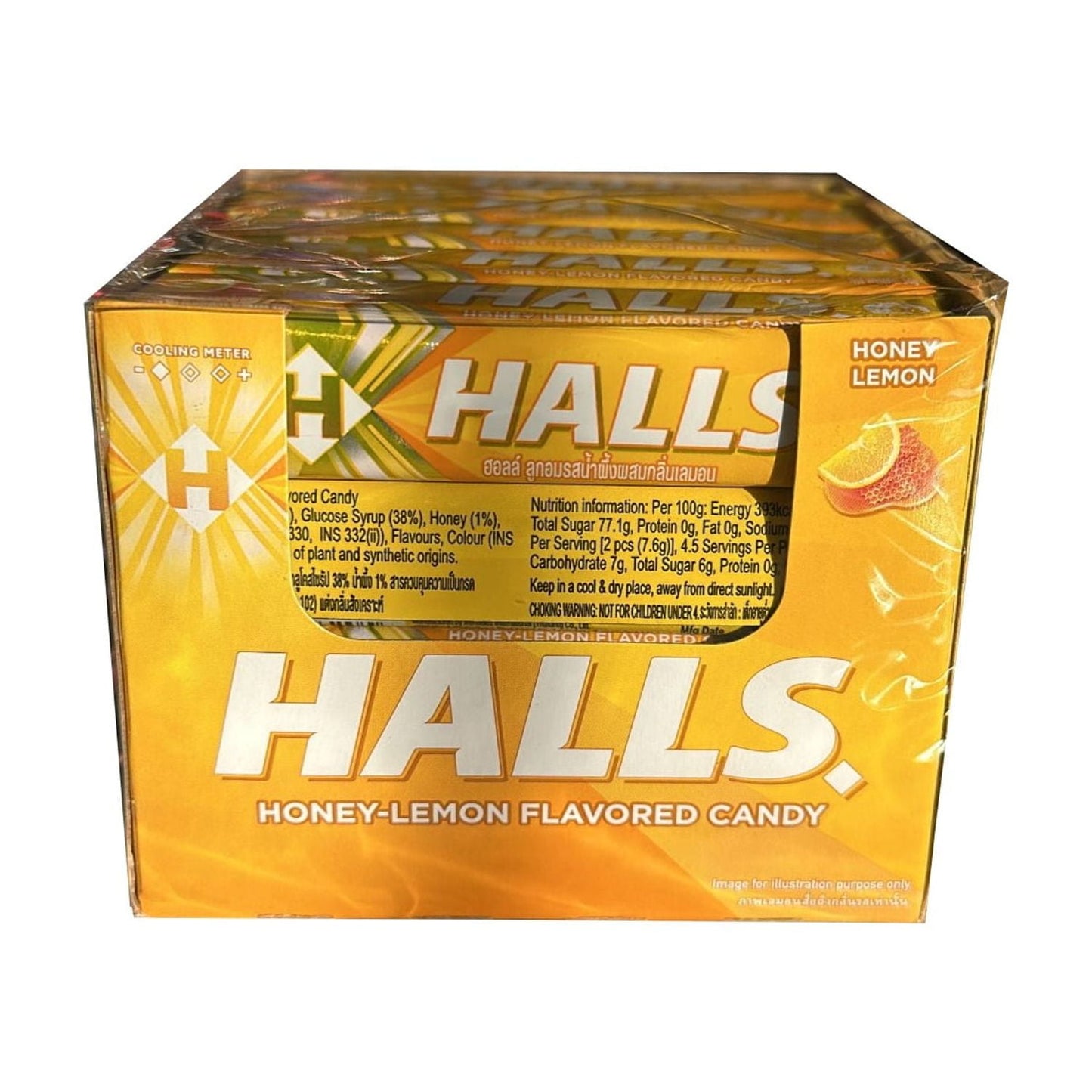 HALLS STICK HONEY LEMON 20X9CT