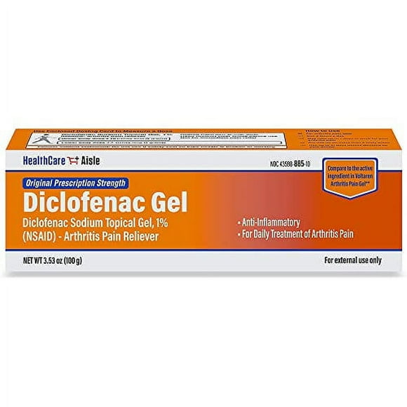 DICLOFENAC SOD GL 1% 100GM TOP